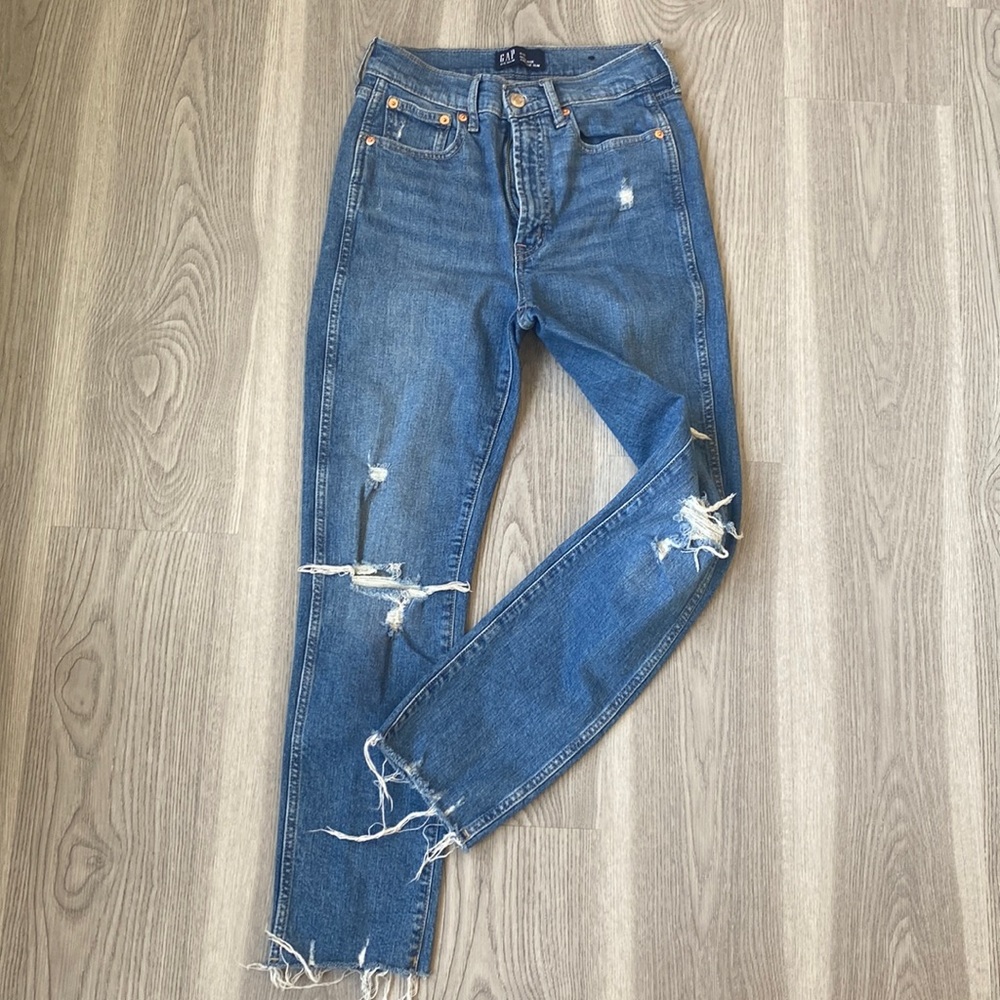 GAP High rise vintage slim jeans size 2/26